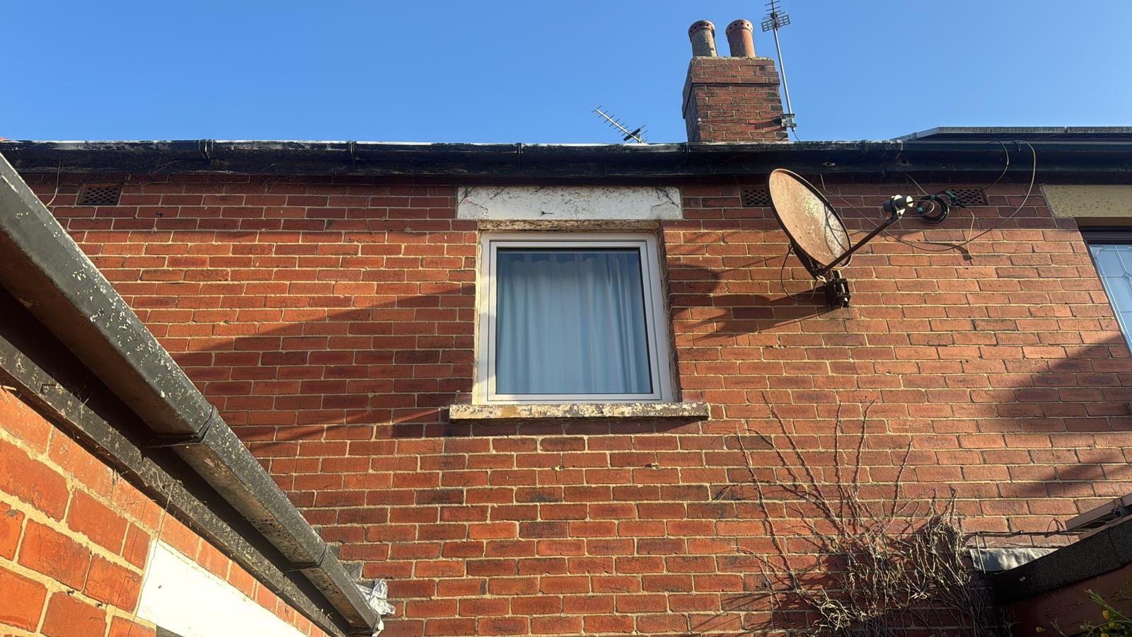 Fascia and guttering project photo 4: Rear roofline